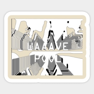 waaave_pool! Sticker